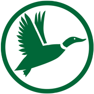 CCC Virtual Field Trip Aquatic Wildlife icon, a green duck